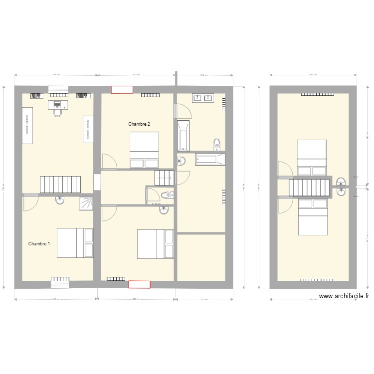 Edouard Pisvin 12 étage version définitive. Plan de 0 pièce et 0 m2