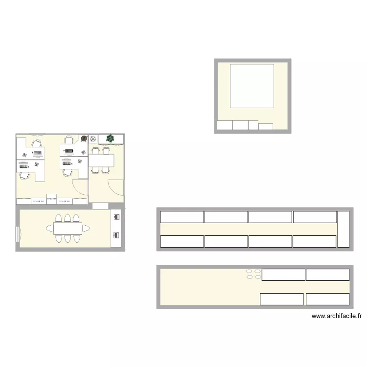 LAVOUTE. Plan de 