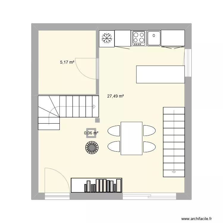 1ier modifie meubl&eacute; 3. Plan de 