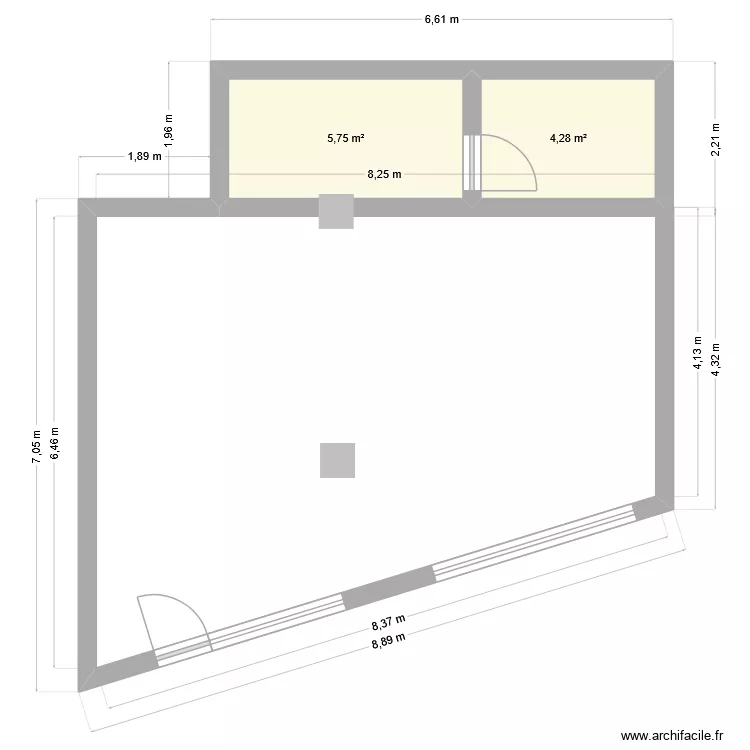 LAB V2. Plan de 2 et 10 m² LAB V2. Plan de 2 et 10 m²