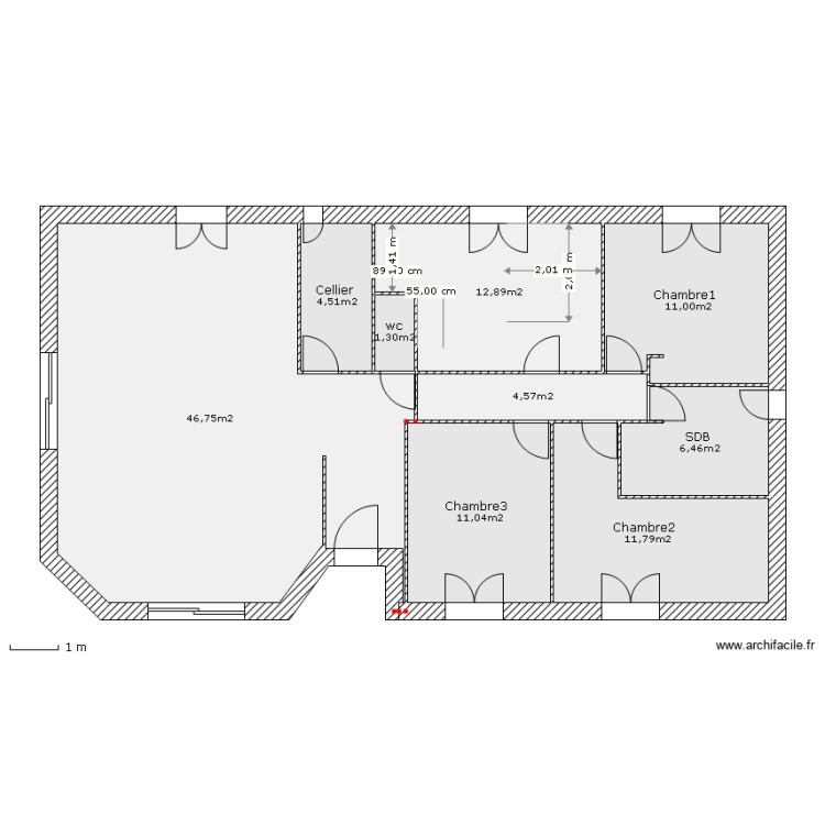 Plan. Plan de 0 pièce et 0 m2