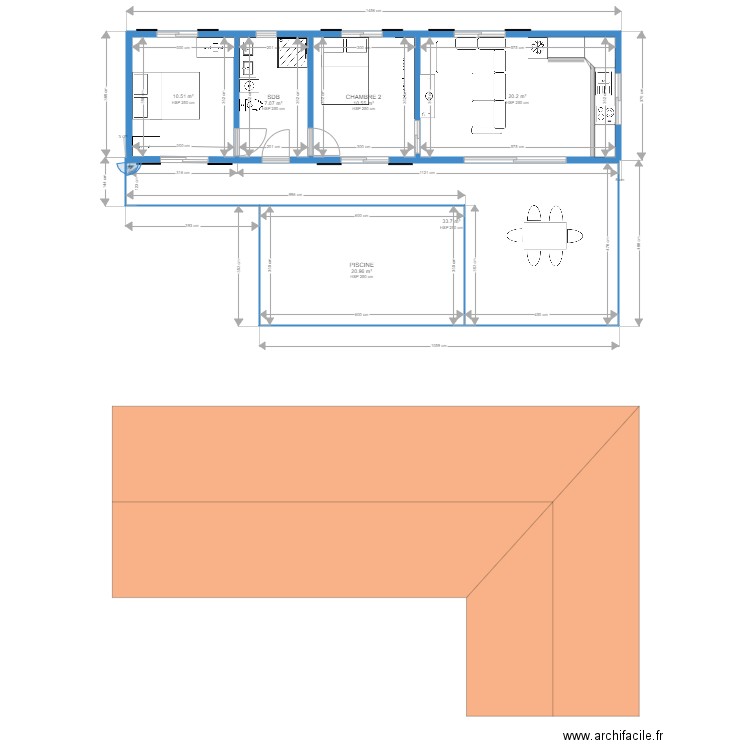 PLAN maison Vic. Plan de 0 pièce et 0 m2