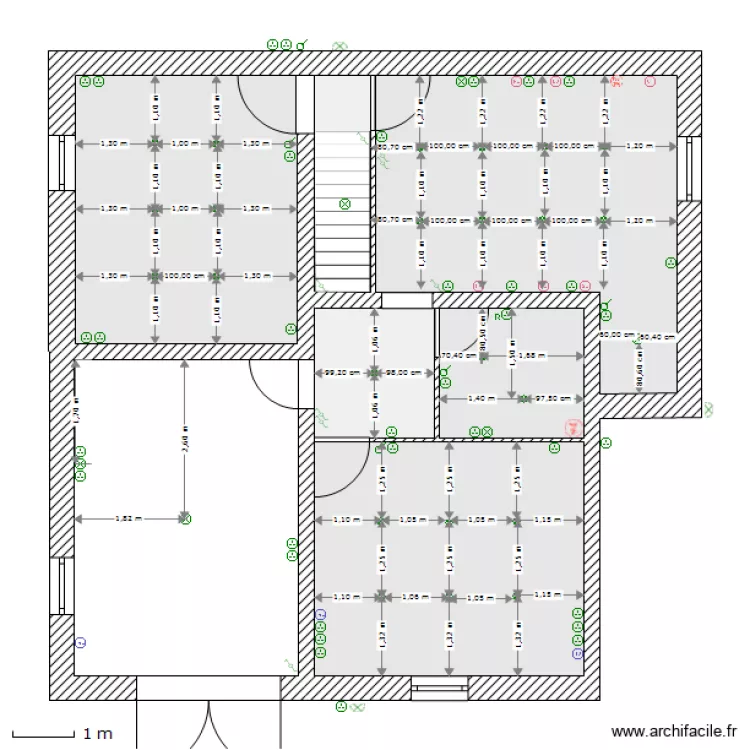 Maison bas - projet - electricite. Plan de Maison bas - projet - electricite. Plan de