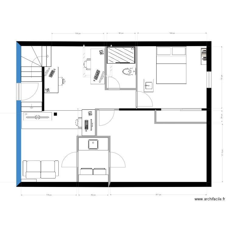 lesco ss1. Plan de 0 pièce et 0 m2