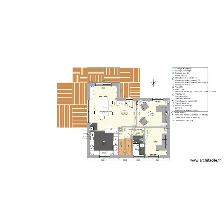 Maison Vezin RDC v12. Plan de Maison Vezin RDC v12. Plan de