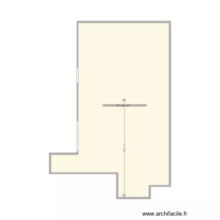 Salon Dogo. Plan de 