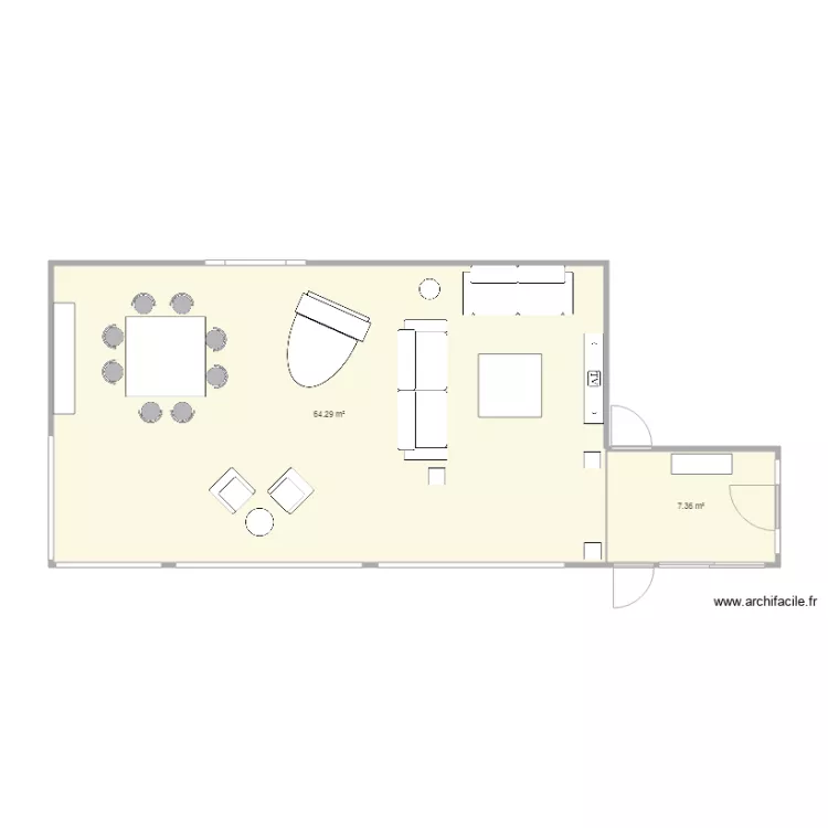 Plan du s&eacute;jour 2. Plan de 