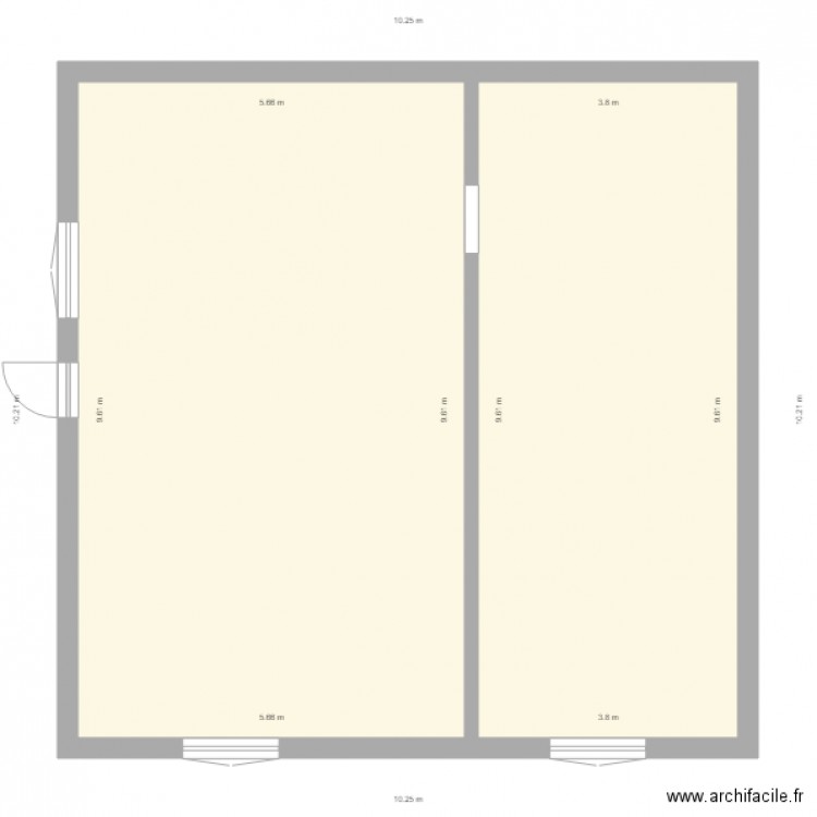 LOCAL 76 1er degré. Plan de 0 pièce et 0 m2