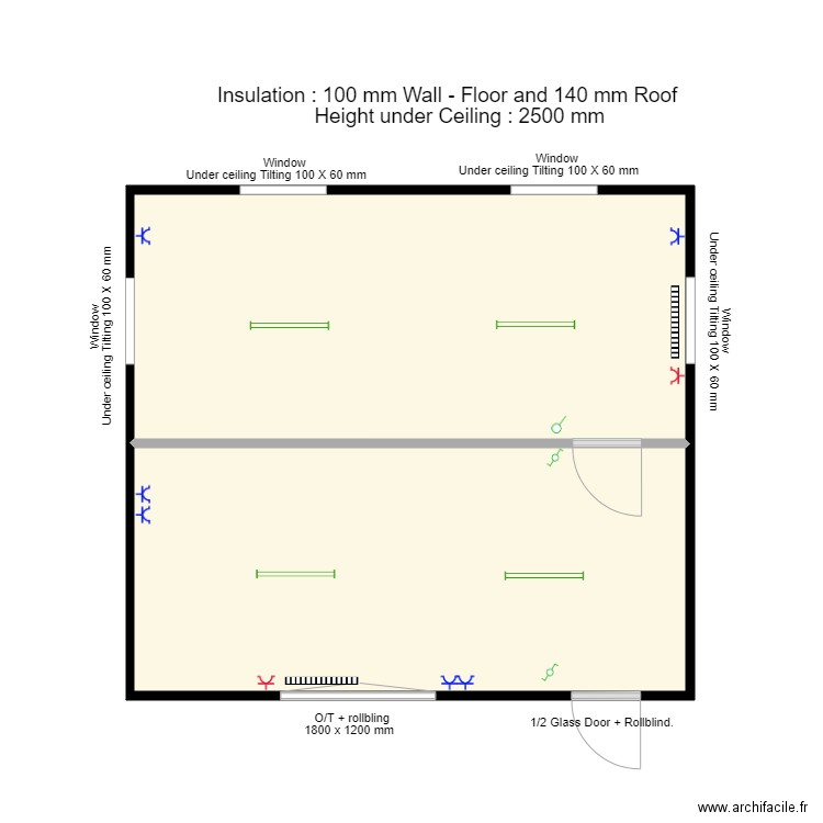 Kruidenkriebels. Plan de 0 pièce et 0 m2