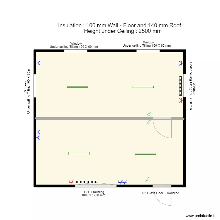 Kruidenkriebels. Plan de 