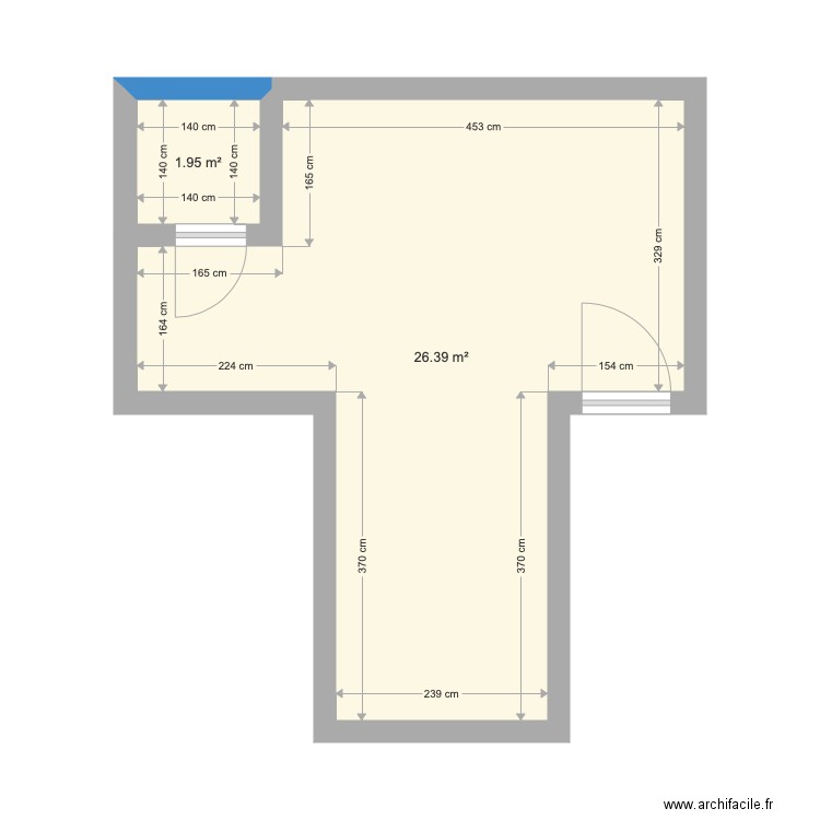 Entrée piscine. Plan de 0 pièce et 0 m2