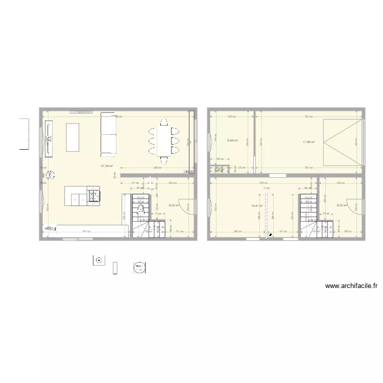 maison rev5. Plan de 