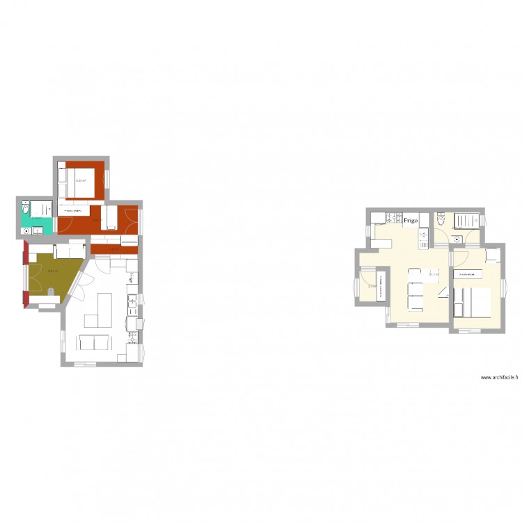 Maison AJT. Plan de 0 pièce et 0 m2