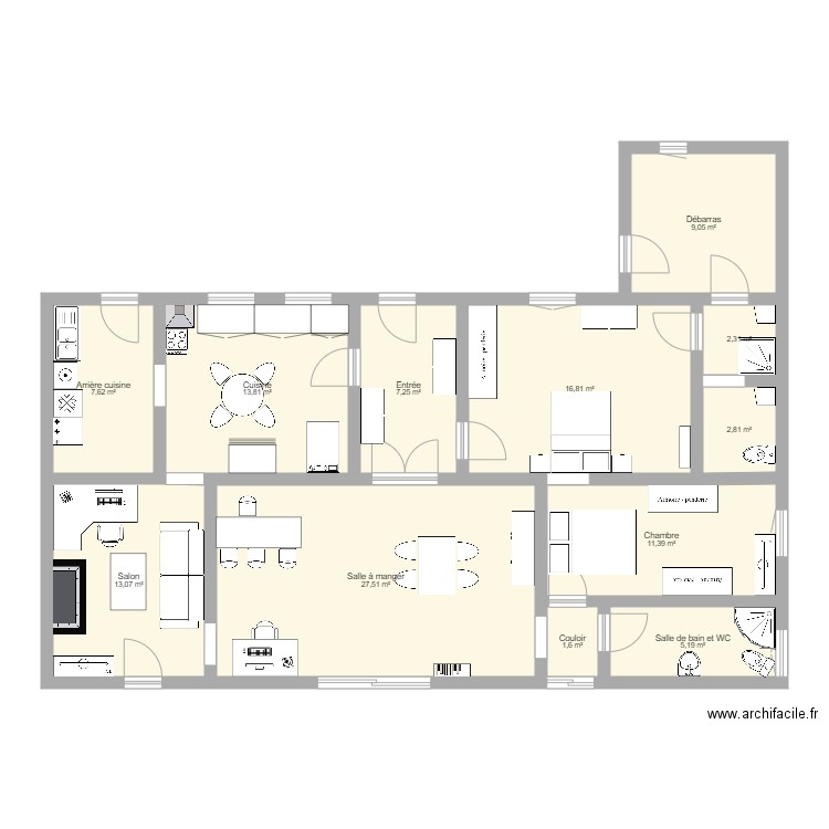 maison St Gervais 1. Plan de 0 pièce et 0 m2