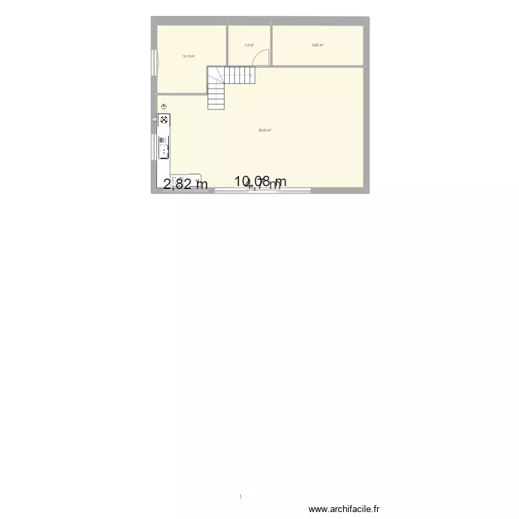 Maison Raucoules. Plan de 