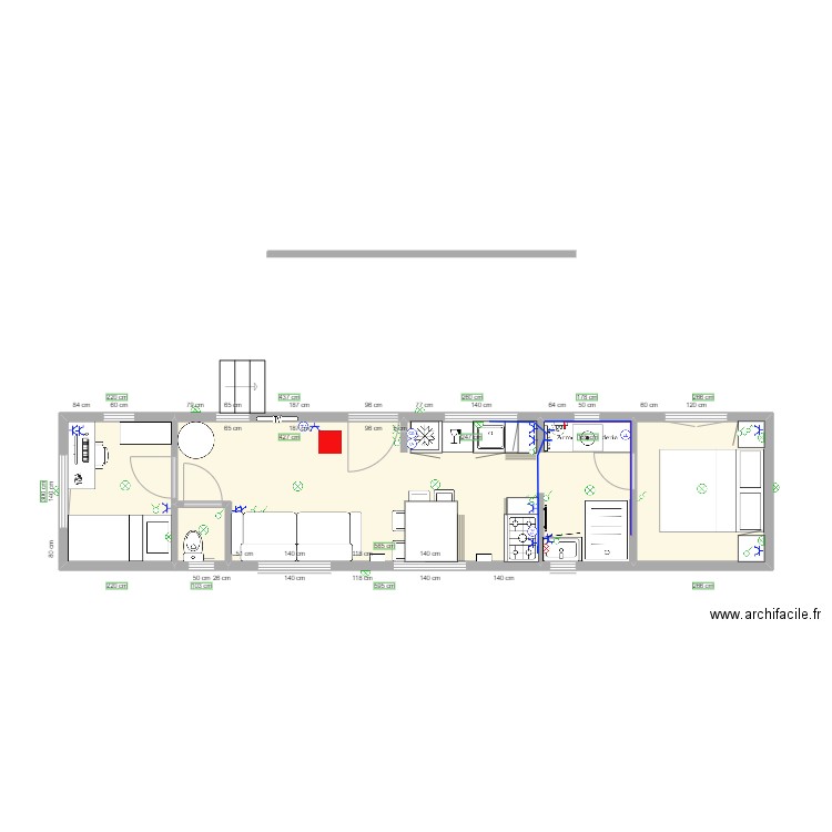 Tiny 11m. Plan de 0 pièce et 0 m2