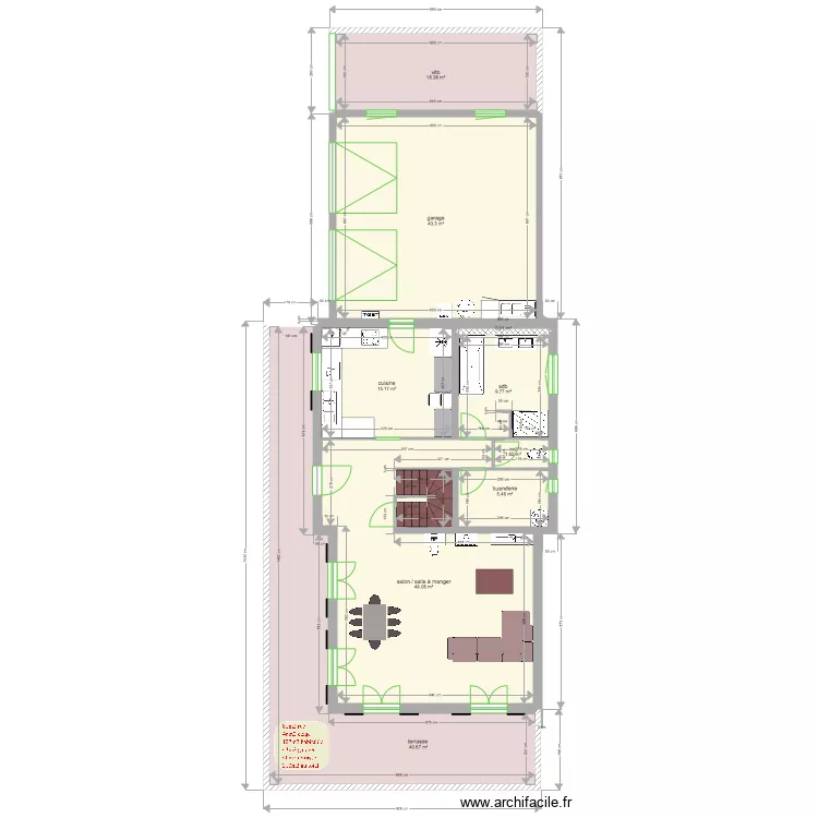 maison troyet 1. Plan de maison troyet 1. Plan de