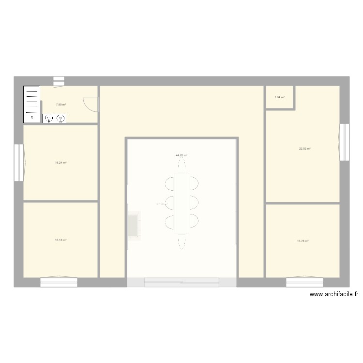 Hangar 11 x 18. Plan de 0 pièce et 0 m2