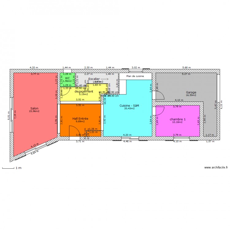 plan caro RDC. Plan de 0 pièce et 0 m2