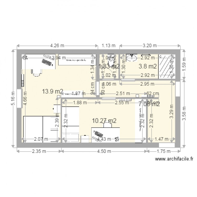 grange n1. Plan de 0 pièce et 0 m2