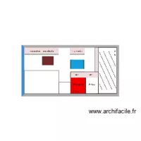 Coupe cot&eacute; douche