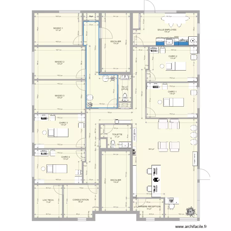 Nouvelle clinique septembre 2021 version architecte. Plan de Nouvelle clinique septembre 2021 version architecte. Plan de