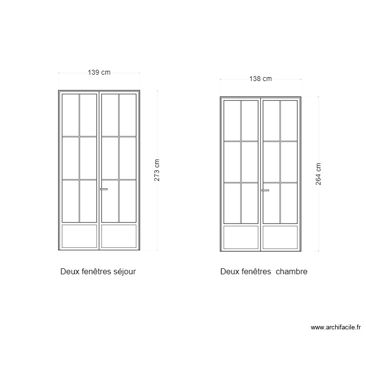 fenêtres. Plan de 0 pièce et 0 m2