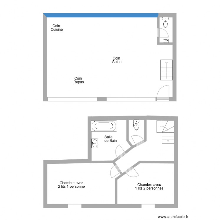 Gîte 3024. Plan de 0 pièce et 0 m2