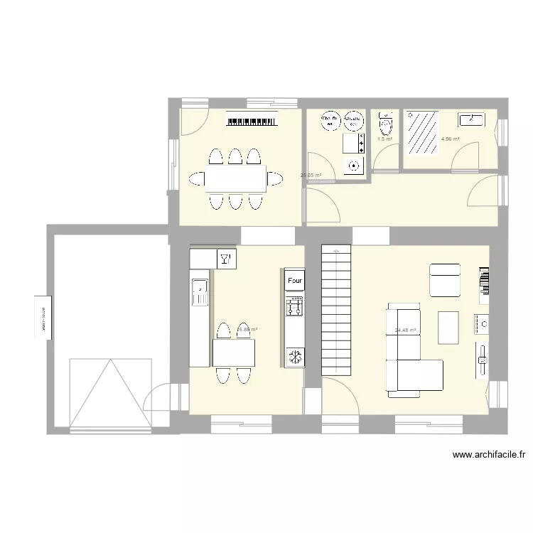 sausseyRDCprojetAurelienV4. Plan de 