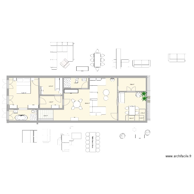 MAISONJAUNEV14. Plan de 0 pièce et 0 m2