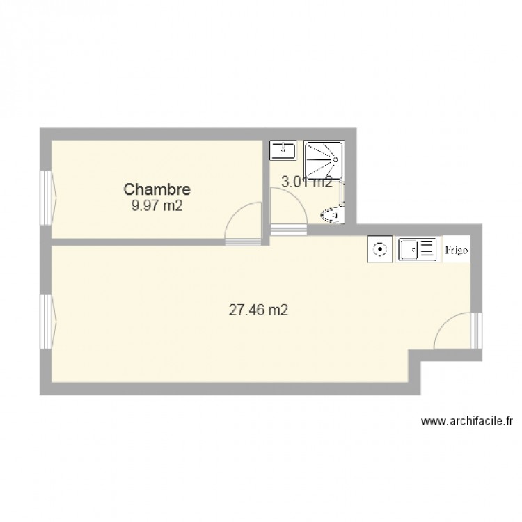 appartement 1. Plan de 0 pièce et 0 m2