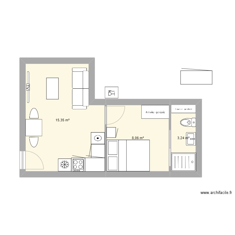 JULIO 3. Plan de 0 pièce et 0 m2