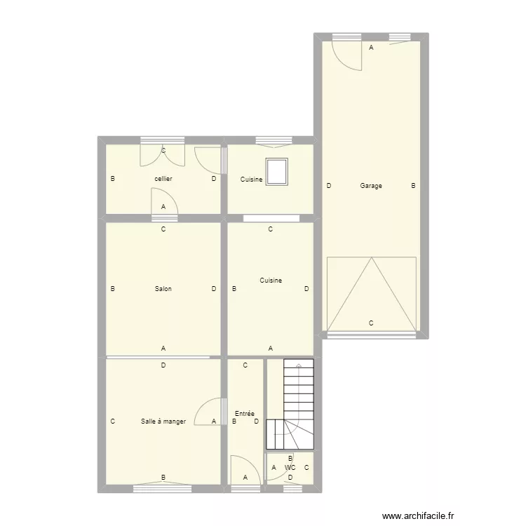 dubuisson2 rdc. Plan de 