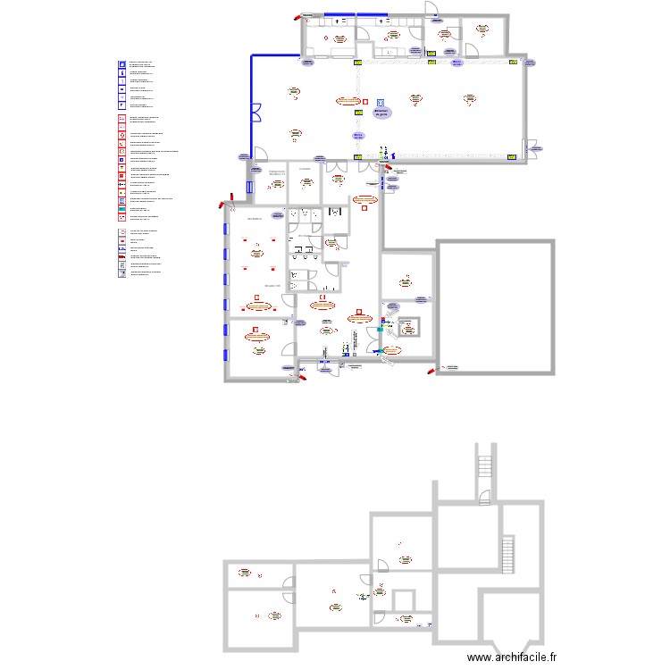 Dorfhauses. Plan de 0 pièce et 0 m2