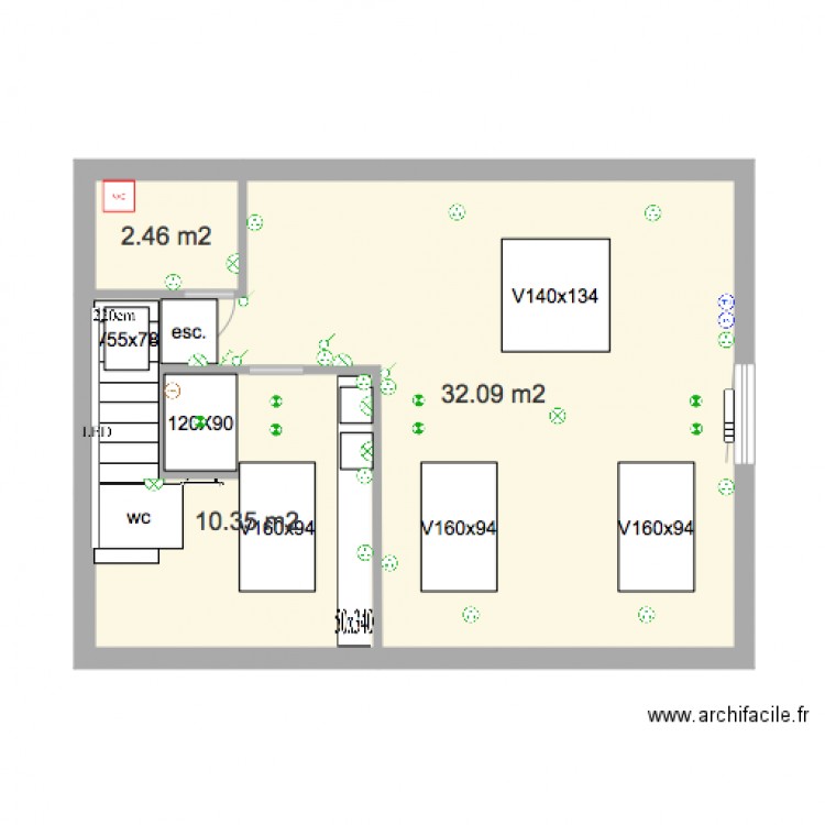 WalckiersMaison5Rez2 Elec. Plan de 0 pièce et 0 m2