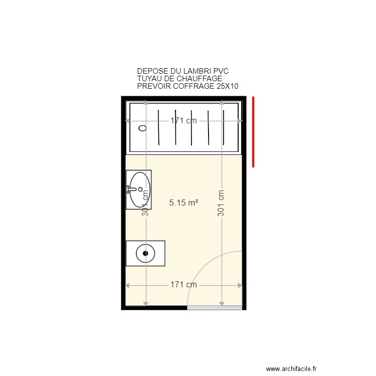 DUBOIS MICHELINE . Plan de 0 pièce et 0 m2