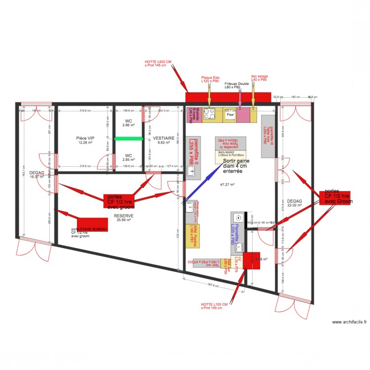 MILLENIUM  CUISINE SALLE  V2 05 02 18. Plan de 0 pièce et 0 m2