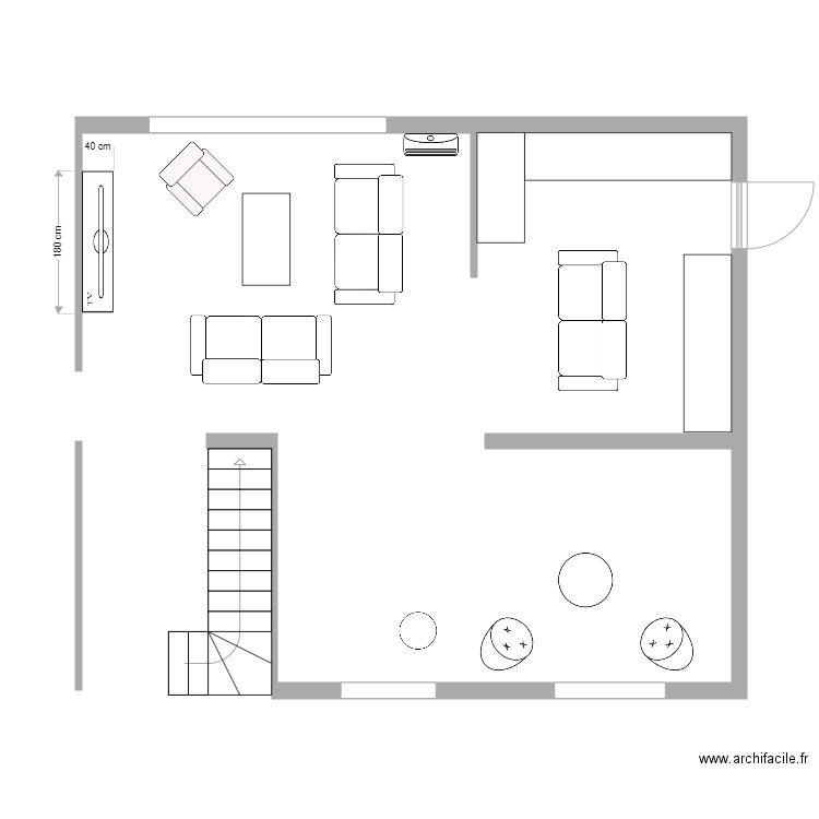 plan salon7. Plan de 0 pièce et 0 m2