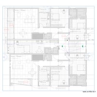 Eclairage de sécurité Etage 2 et 3 Immeuble TANAZOU