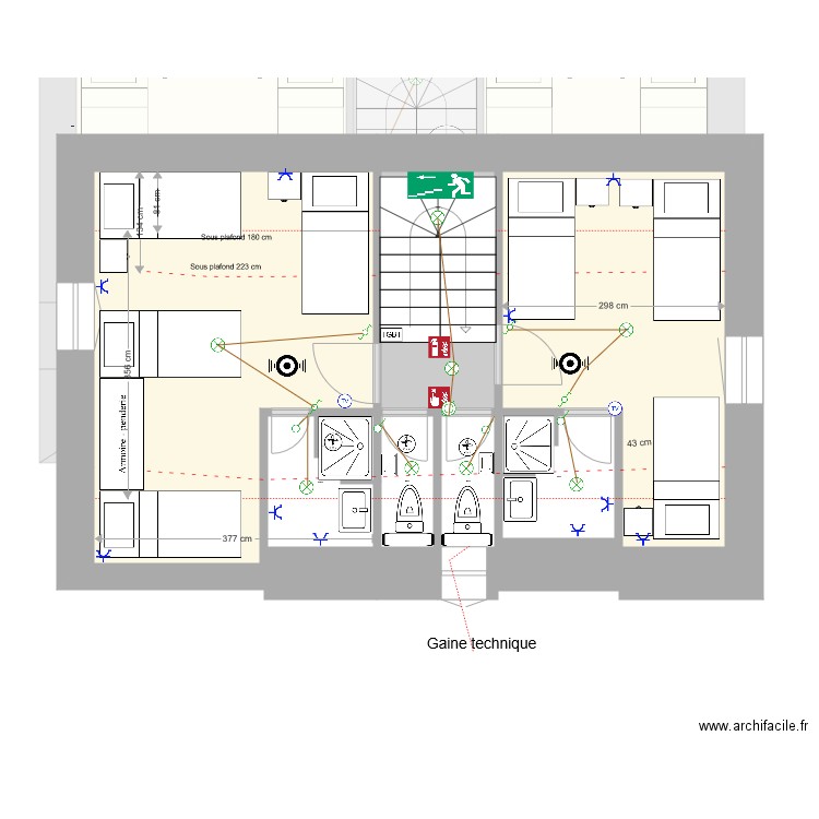 V6 Les Arbres projet. Plan de 0 pièce et 0 m2