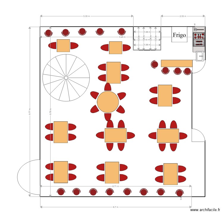 plan quatrieme etage. Plan de 0 pièce et 0 m2