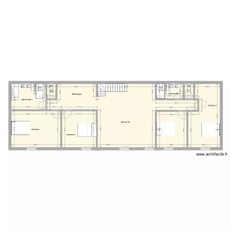 Maison Charlotta Tony Etage. Plan de 