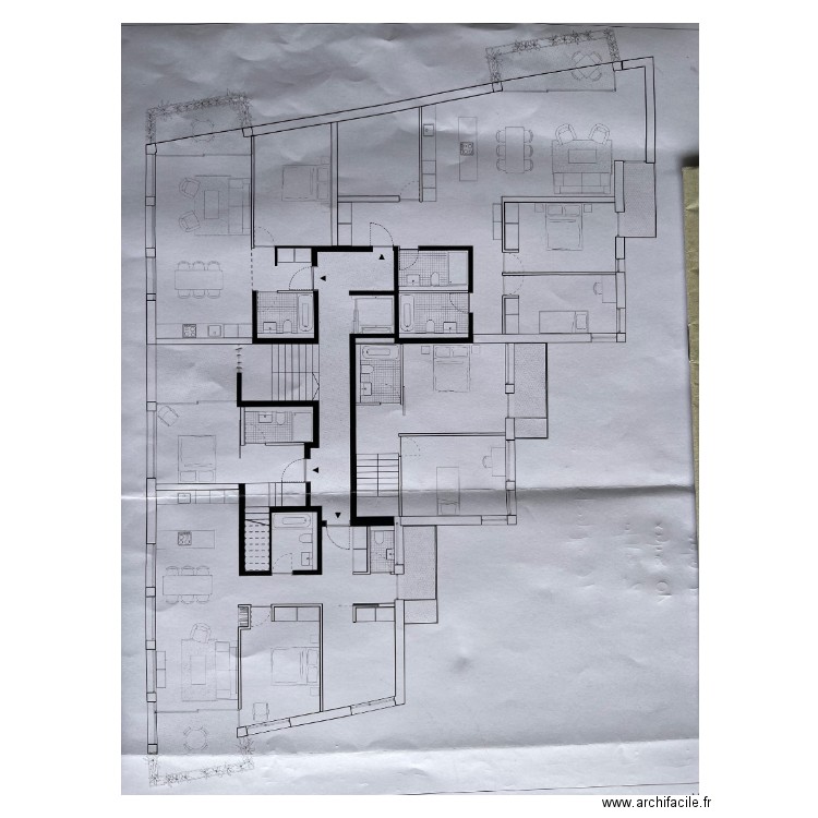 version central 3 étage 0. Plan de 0 pièce et 0 m2