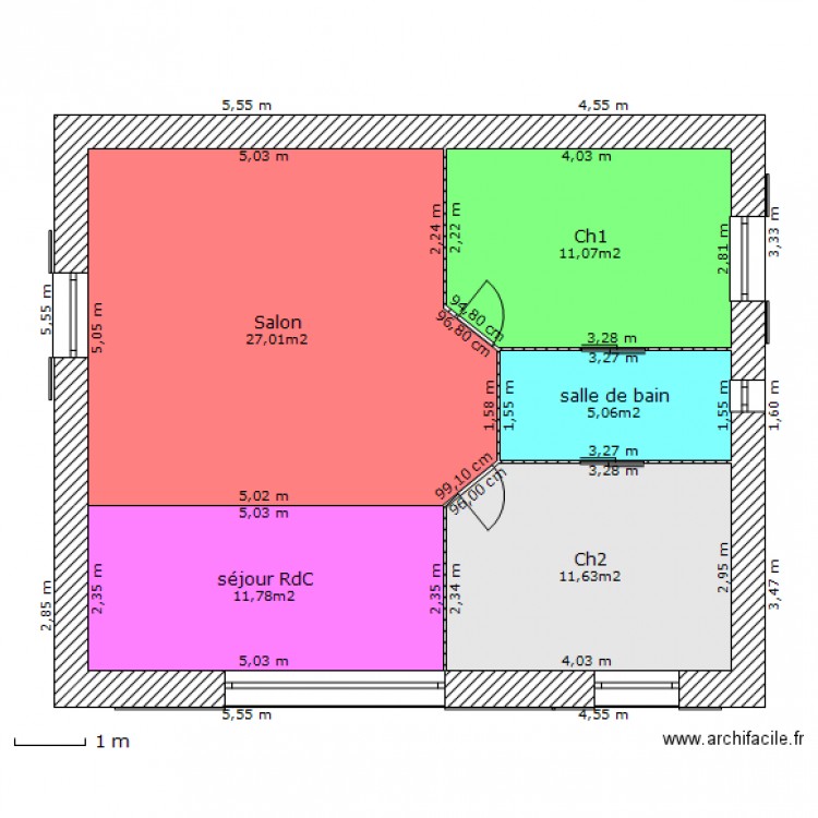 Grange,Etage. Plan de 0 pièce et 0 m2