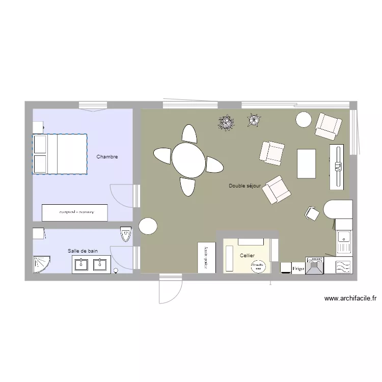 appartement mia apr&egrave;s ap. Plan de 