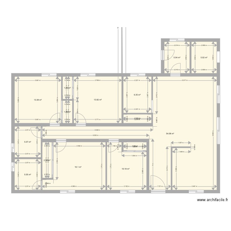 Maison Beniganim. Plan de 0 pièce et 0 m2