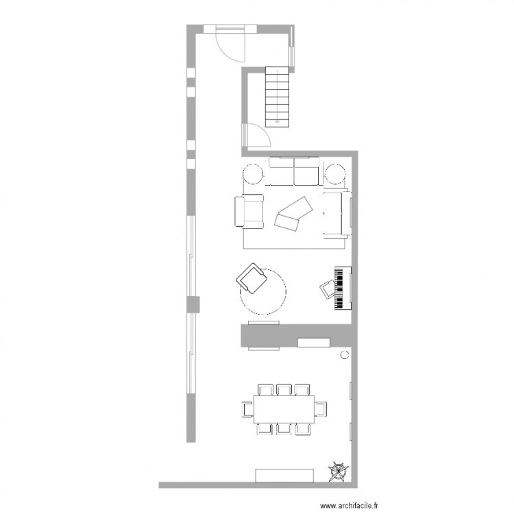 Projet GROULT. Plan de 0 pièce et 0 m2