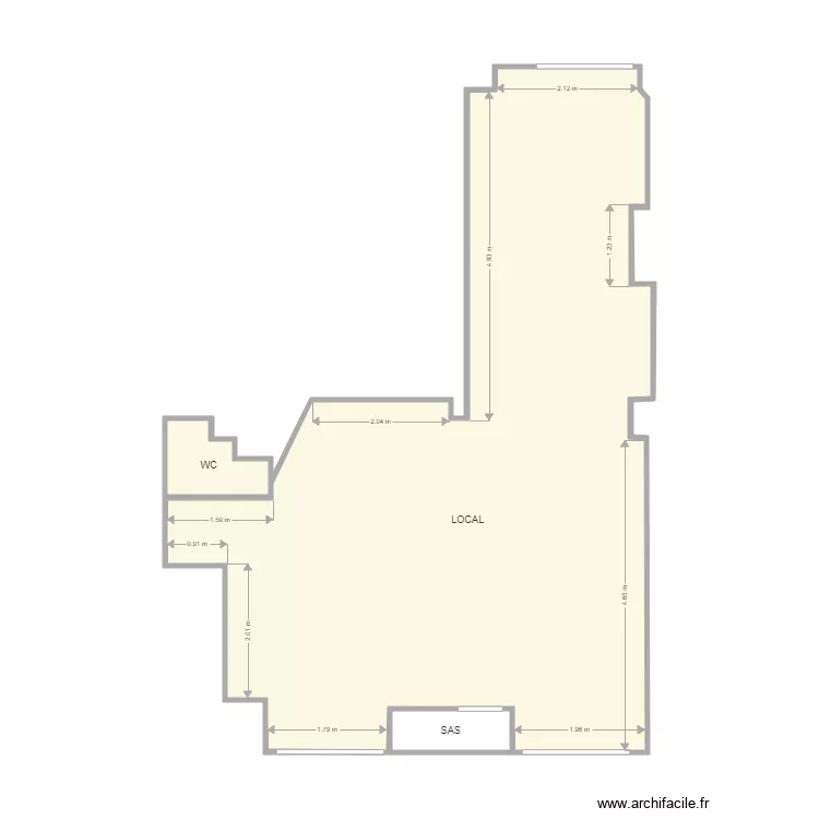 RDC LA TOUR. Plan de 