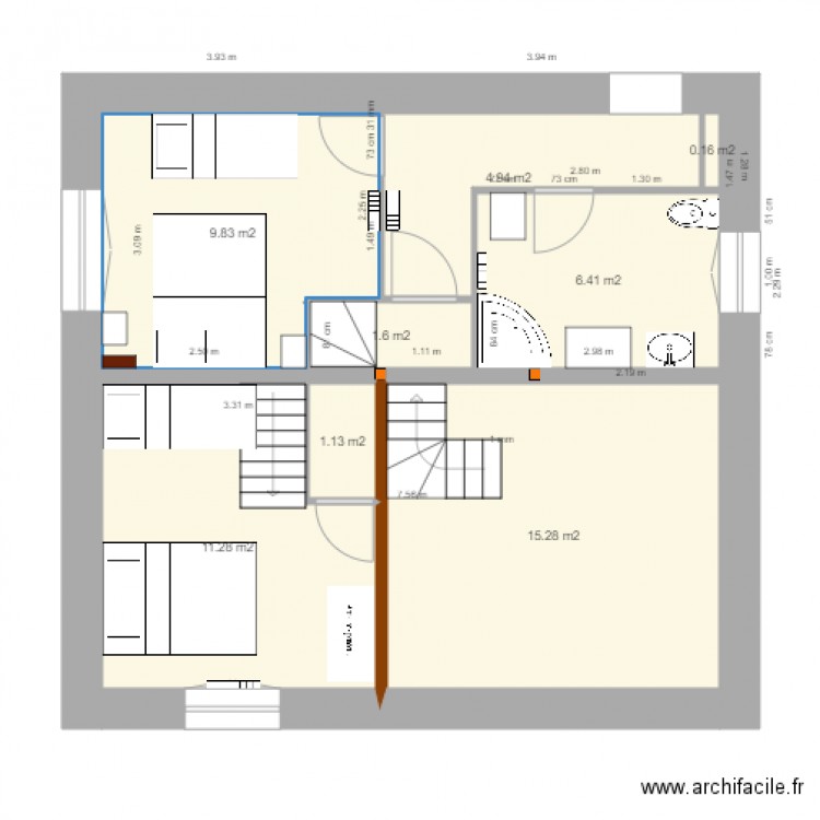 grange V41 du 2 mai . Plan de 0 pièce et 0 m2