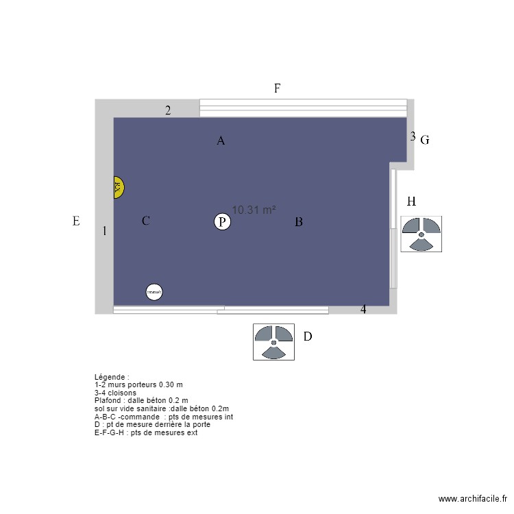 Drs FAIDHERBE cabinet 1. Plan de 0 pièce et 0 m2